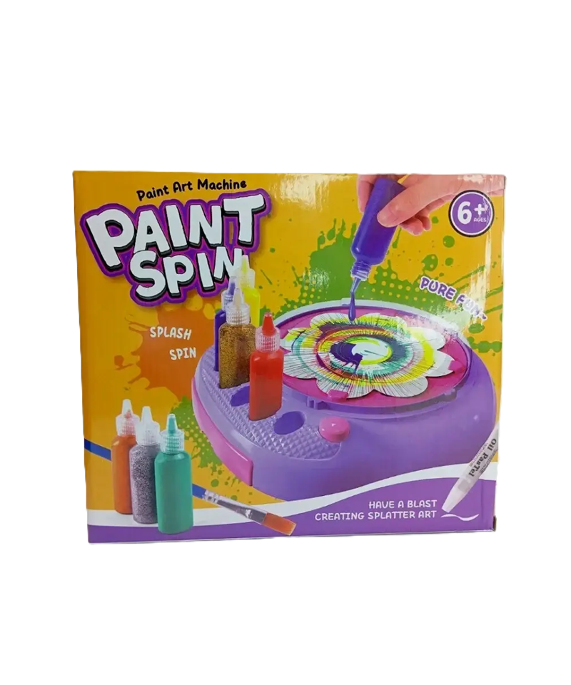 Набор для рисования ME 188 вращающаяся электрическая машинка/7 цветов красок/основы для рисования/2 пастельных карандаша (163756)