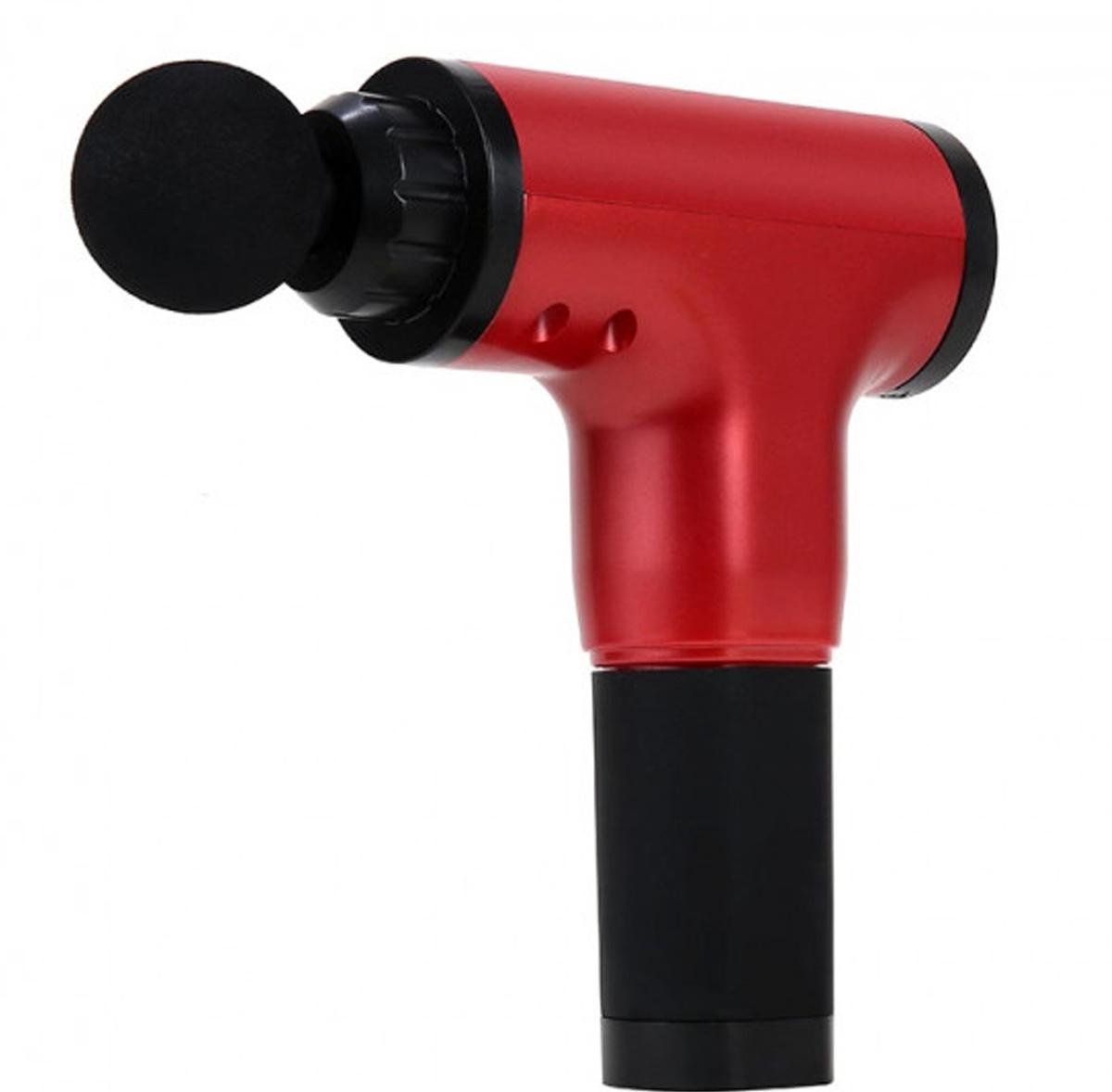 Масажер для тіла Fascial Gun пістолет 6 швидкостей Red