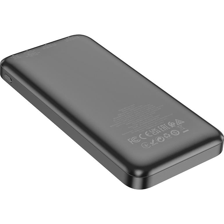 Внешний аккумулятор Hoco J101 Astute 10000 mAh 22,5W Black - фото 2 Внешний аккумулятор Hoco J101 Astute 10000 mAh 22,5W Black - фото 2