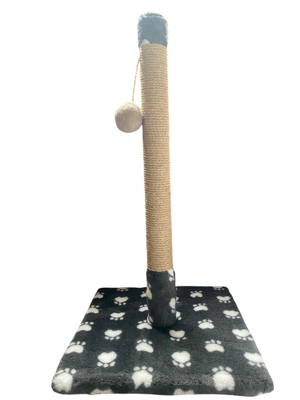 Дряпка для котів стовпчик в лапки 70 см Сірий