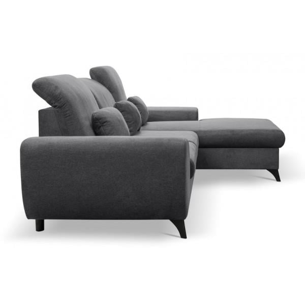 Диван угловой Perfect Home Аlta из натурального дерева/ДСП/ткани Loft 23 Анрацит (49580) - фото 4 Диван угловой Perfect Home Аlta из натурального дерева/ДСП/ткани Loft 23 Анрацит (49580) - фото 4