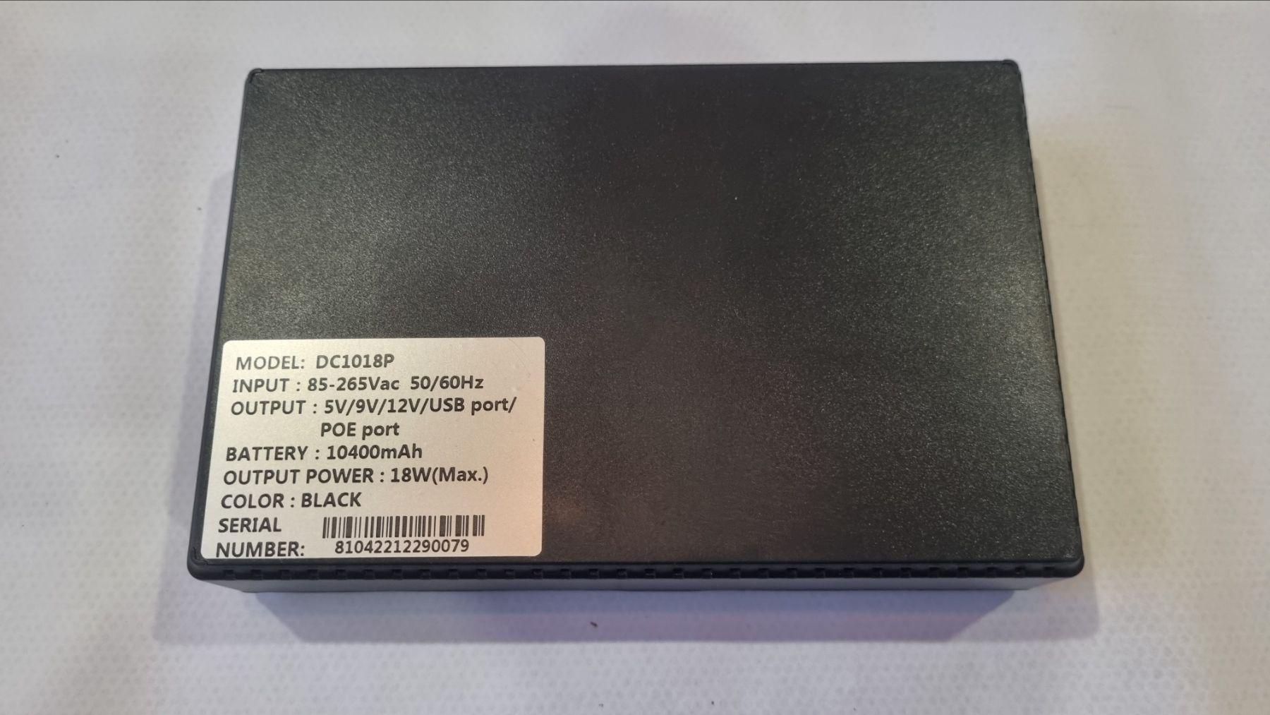 Джерело безперебійного живлення для роутера Wi-Fi міні UPS 10400 мАч (1732948942) - фото 5 Джерело безперебійного живлення для роутера Wi-Fi міні UPS 10400 мАч (1732948942) - фото 5