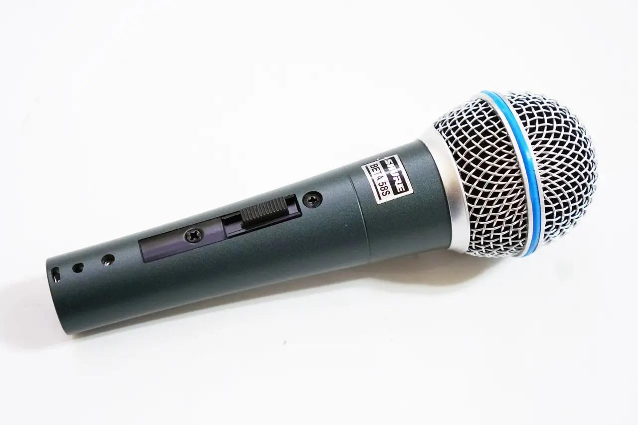 Микрофон Shure BETA 58S проводной с выключателем динамический (17661)