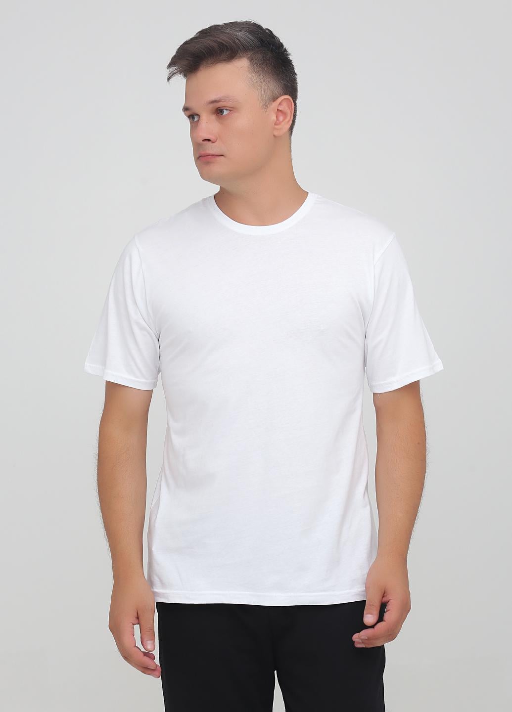 Футболка мужская Наталюкс L Белый (1213433200031)