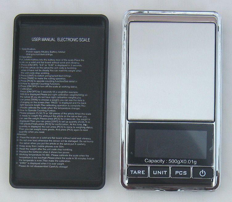 Високоточні ювелірні ваги Kronos до 500 г крок 0,01 г (bks_00008)