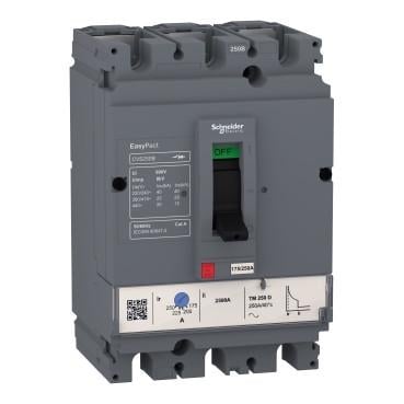 Автоматический выключатель силовой Schneider Electric EasyPact 3 полюса 200А 15kA 400V 3P/3T LV525302 (71330) Автоматический выключатель силовой Schneider Electric EasyPact 3 полюса 200А 15kA 400V 3P/3T LV525302 (71330)