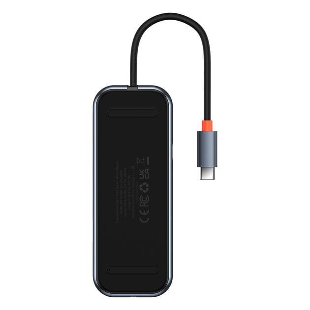USB-хаб BASEUS AcmeJoy 7-Port Type-C Dark Gray (WKJZ010413) - фото 2