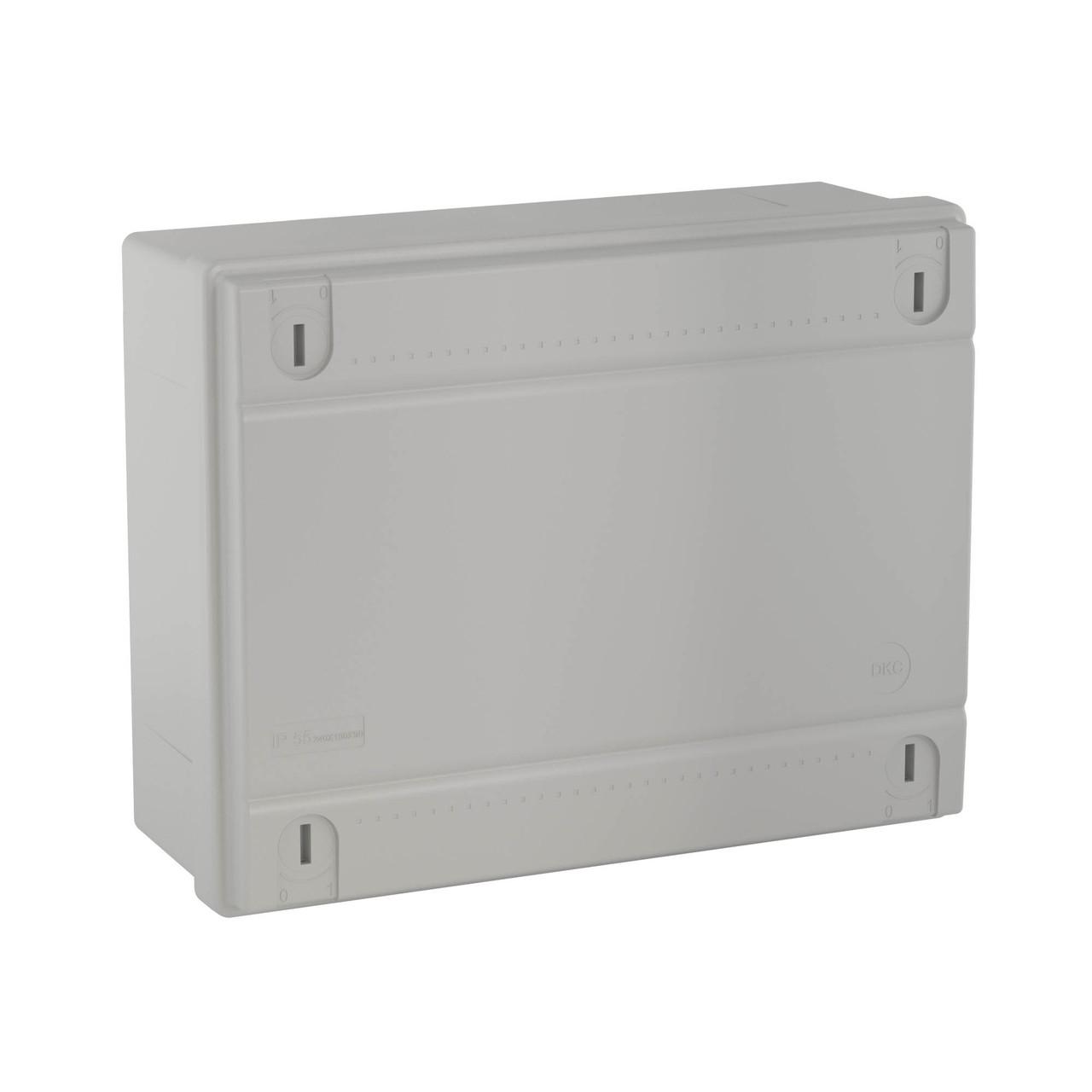 Распределительная коробка ДКС Express наружная с гладкими стенками IP56 PP 240х190х90 мм (54210)