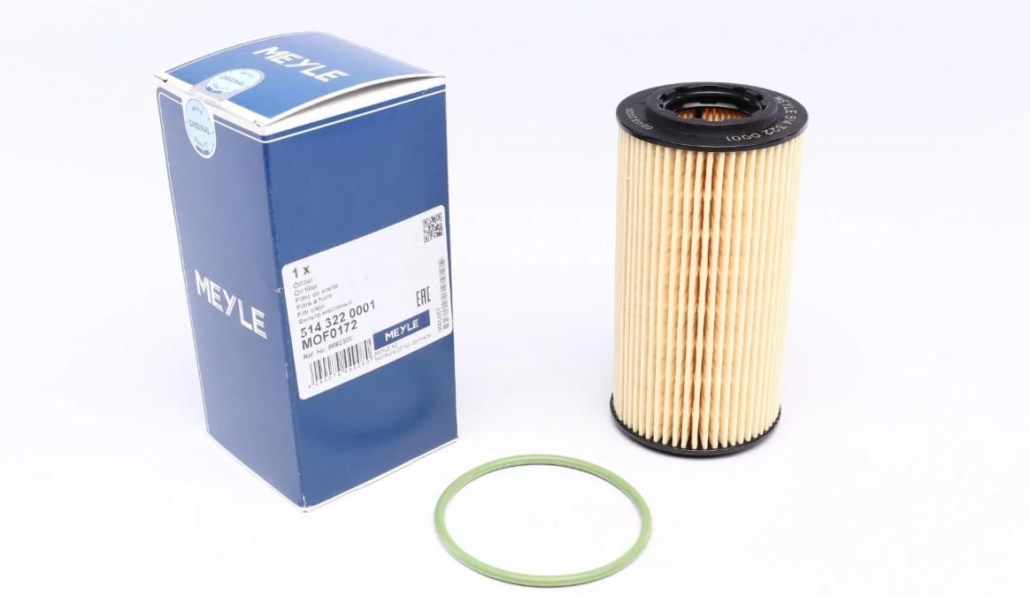 Фільтр масляний Meyle для Volvo V70/S80/XC90- (514 322 0001)