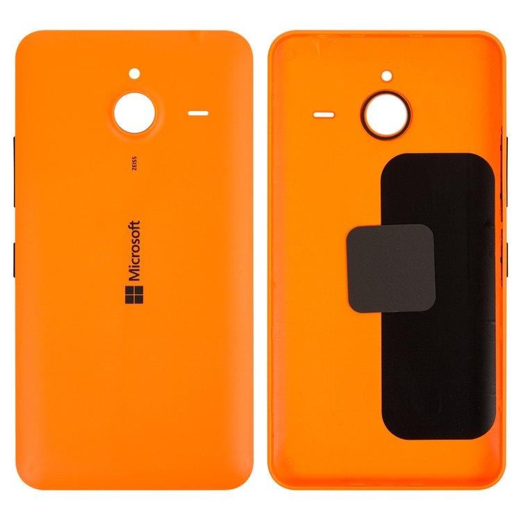 Задняя крышка Microsoft (Nokia) 640 XL Lumia Dual SIM RM-1067 (оранж)