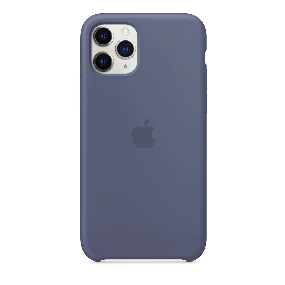 Силиконовый Чехол Накладка Silicone Case для iPhone 11 Pro Закрытый низ Lavender Gray Силиконовый Чехол Накладка Silicone Case для iPhone 11 Pro Закрытый низ Lavender Gray
