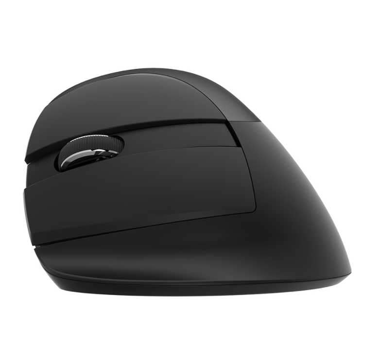 Беспроводная вертикальная мышь Delux M618Z для левши Black (12765) - фото 4 Беспроводная вертикальная мышь Delux M618Z для левши Black (12765) - фото 4