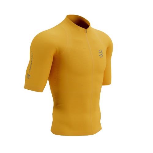 Футболка мужская Compressport Trail Racing Postural Top S Saffron