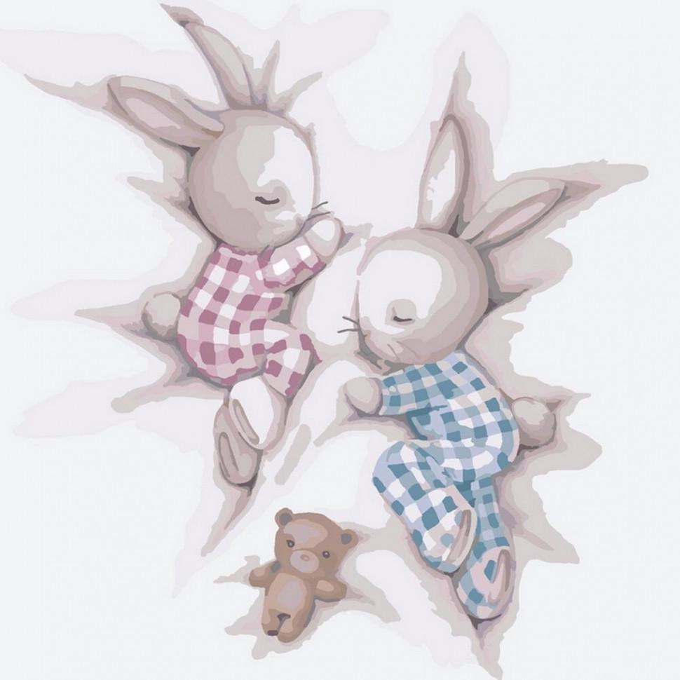 Картина по номерам Идейка Сладкие сны 2 30х30 см (KHO2335)