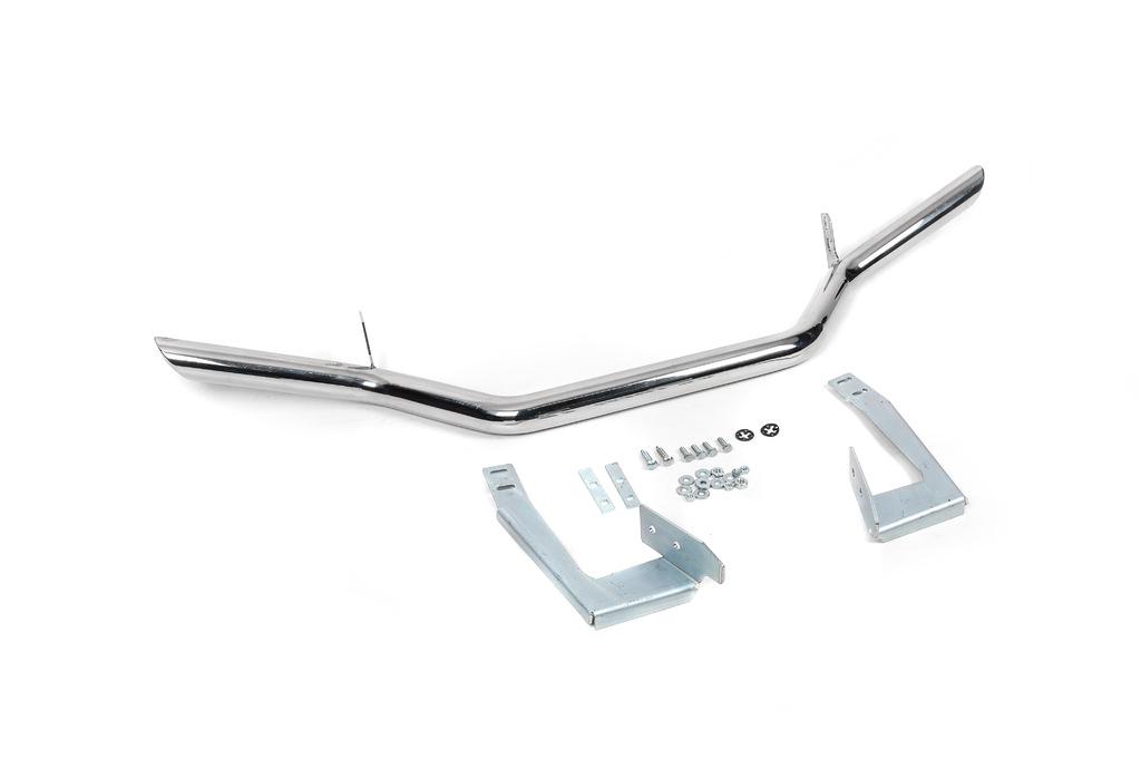 Передняя защита ST006 CAN для Mercedes Sprinter W901/902/903/904/905 1995-2006 гг. нержавеющая сталь Хром