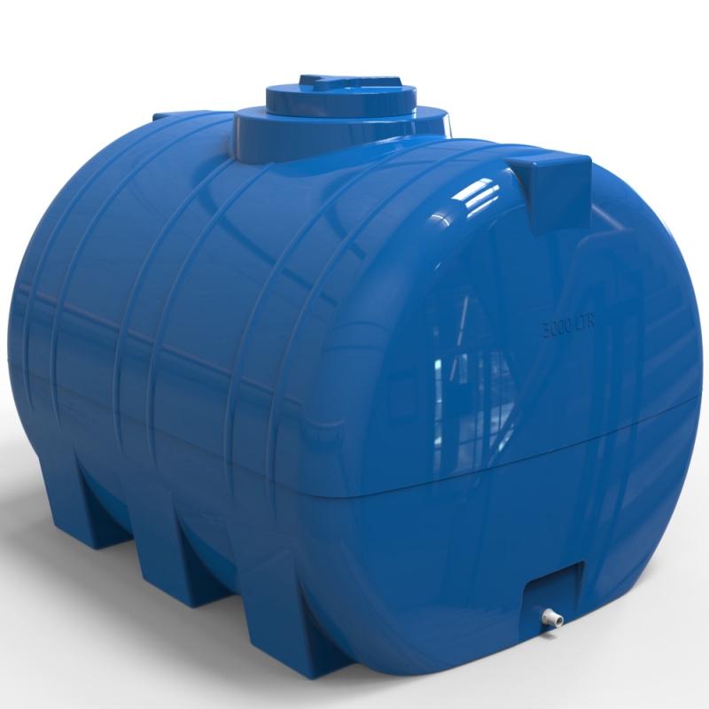 Емкость двухслойная Litolan горизонтальная 3000 л (EG3000І) - фото 1 Емкость двухслойная Litolan горизонтальная 3000 л (EG3000І) - фото 1