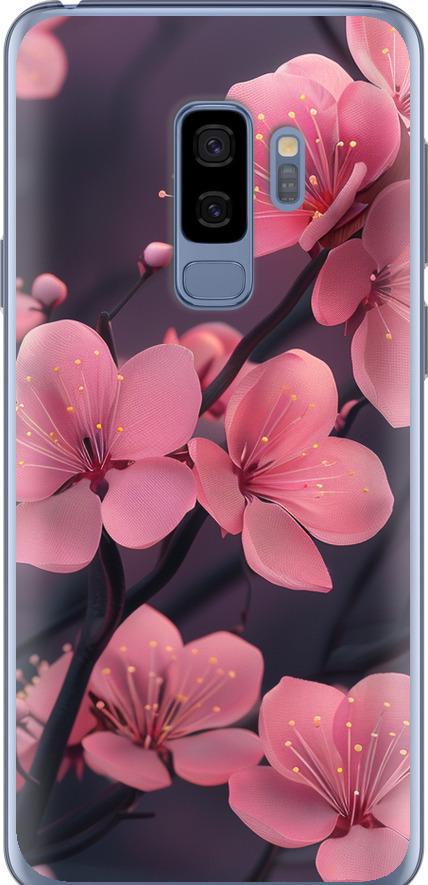 Чехол на Samsung Galaxy S9 Plus Пурпурная сакура (6075t-1365-42517) Чехол на Samsung Galaxy S9 Plus Пурпурная сакура (6075t-1365-42517)