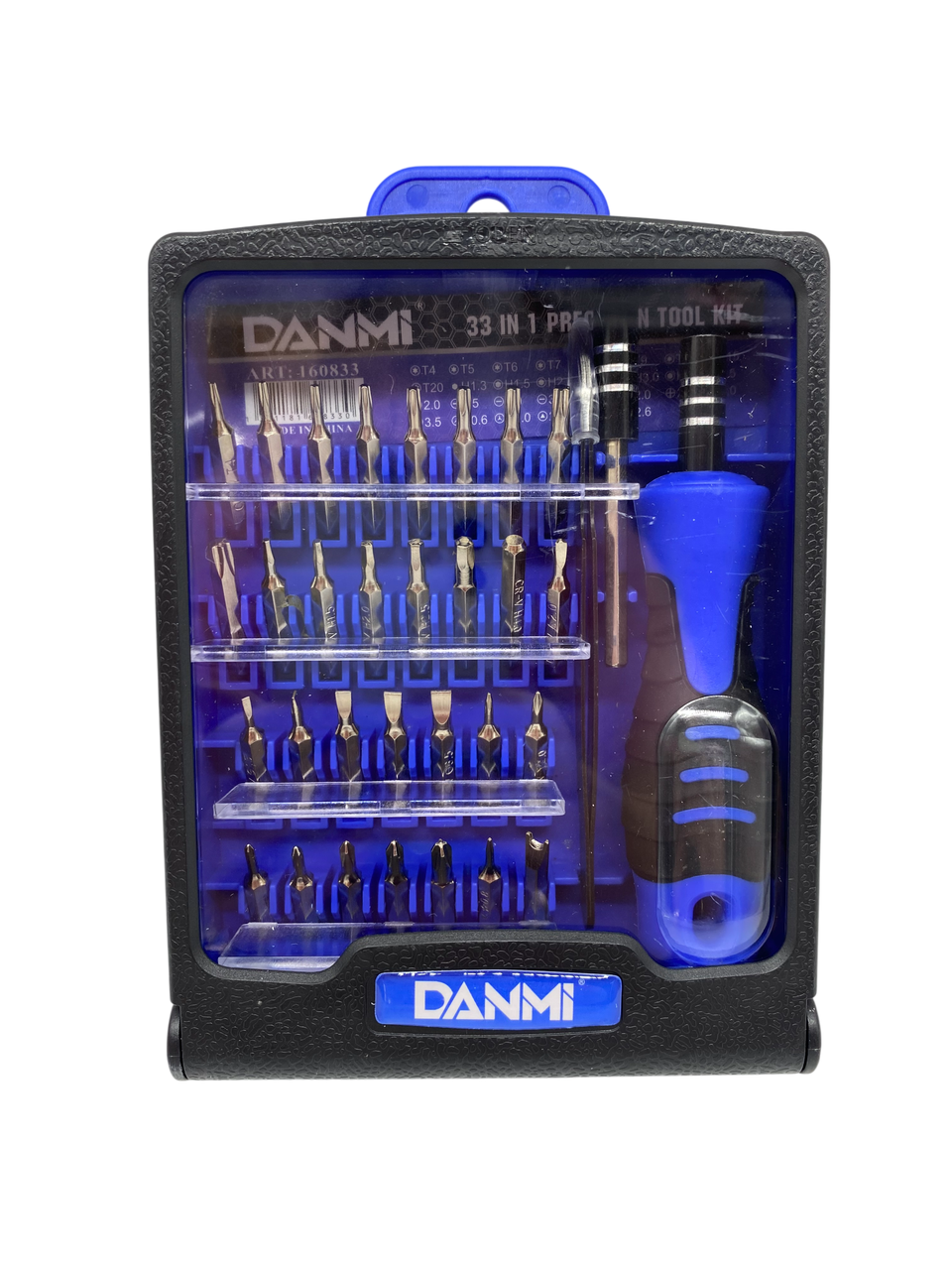 Набор отвертки DANMI и 33 бит пластиковая коробка.