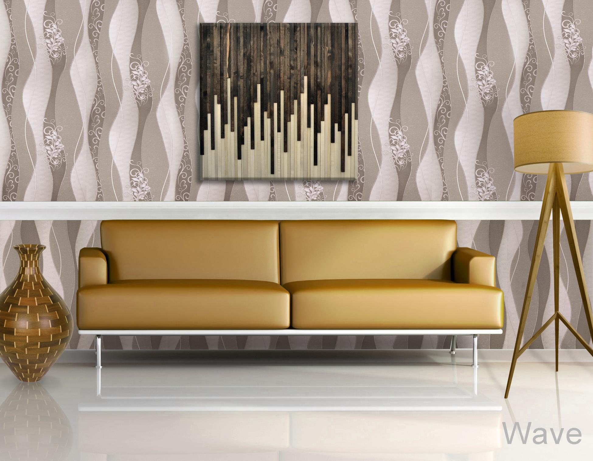 Шпалери вінілові CROCUS Хвиля 11134 на паперовій основі 0,53 м - фото 2