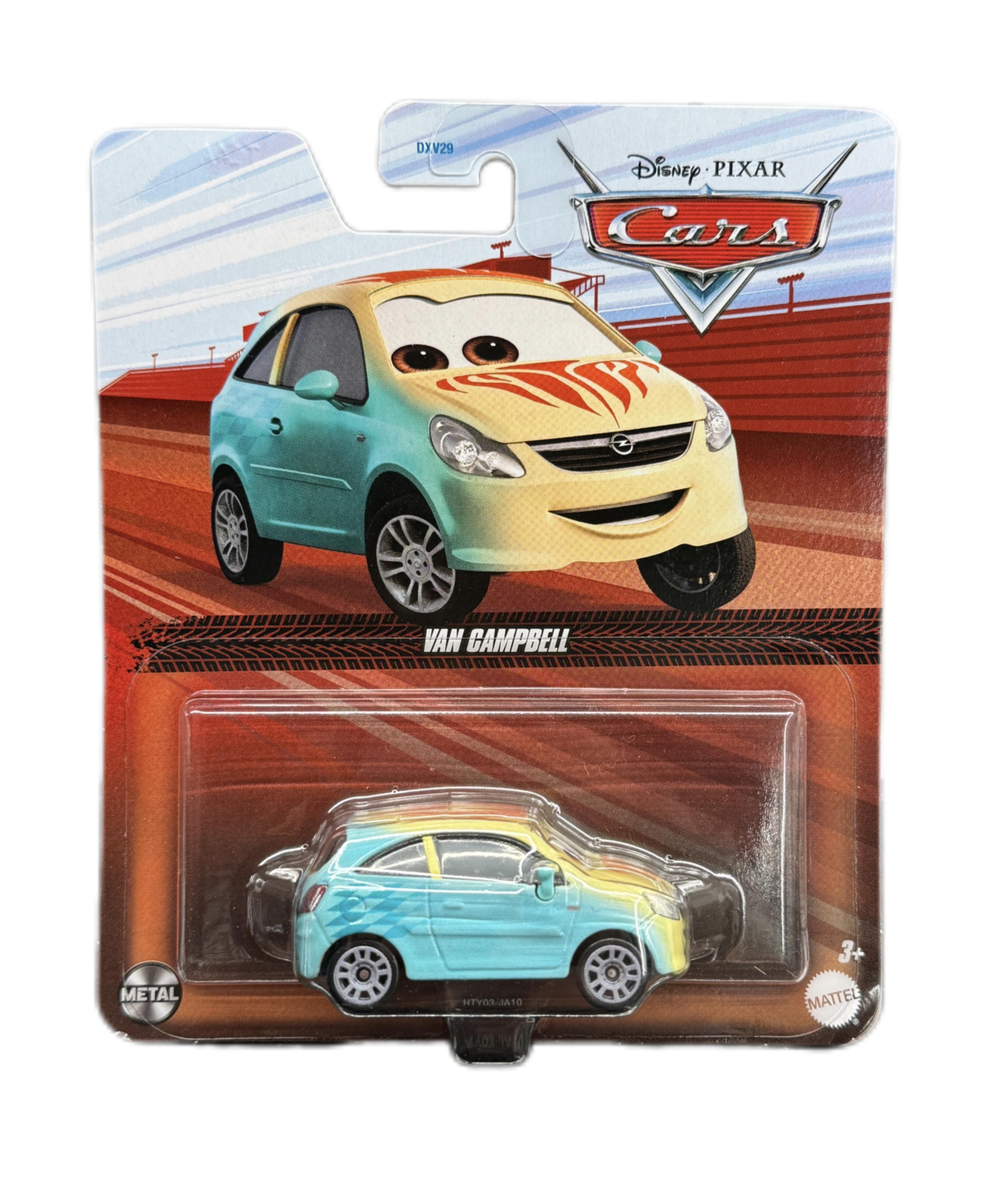 Игрушечная машинка Mattel Тачки Ван Кэмпбелл (20035298)