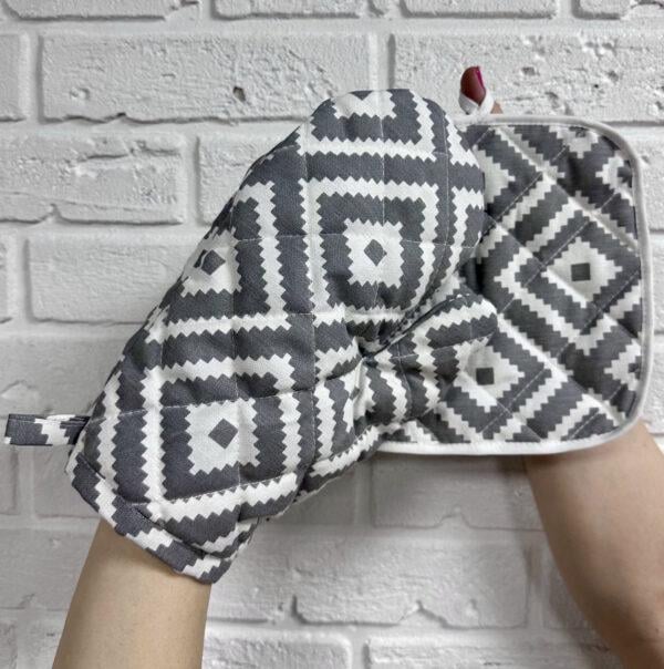 Набор кухонный Comfort Home Facets рукавичка/прихватка