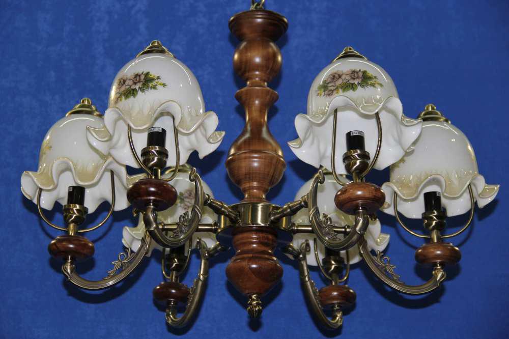 Декоративная люстра Ray L9006/6 Nut Tree (IR006498)