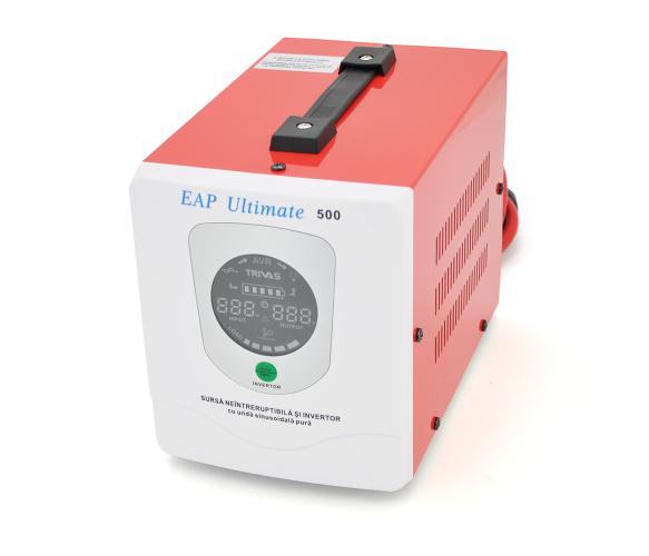 Источник бесперебойного питания с правильной синусоидой Westech EAP DUAL ULTIMATE-800VA/500W 12V (45515)