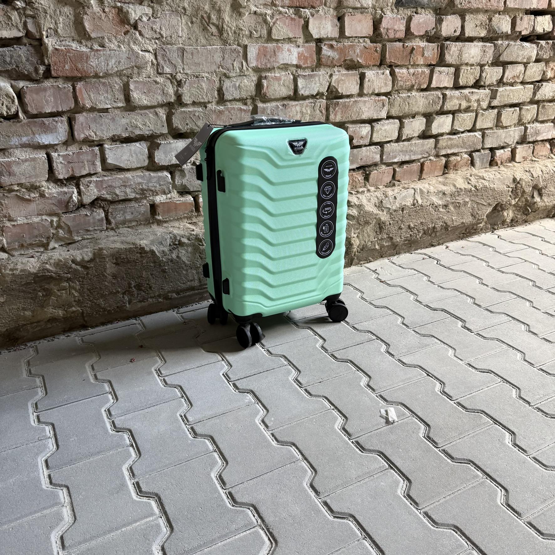 Чемодан Wings PEA01 дорожный S М'ятный (26557645) - фото 3 Чемодан Wings PEA01 дорожный S М'ятный (26557645) - фото 3