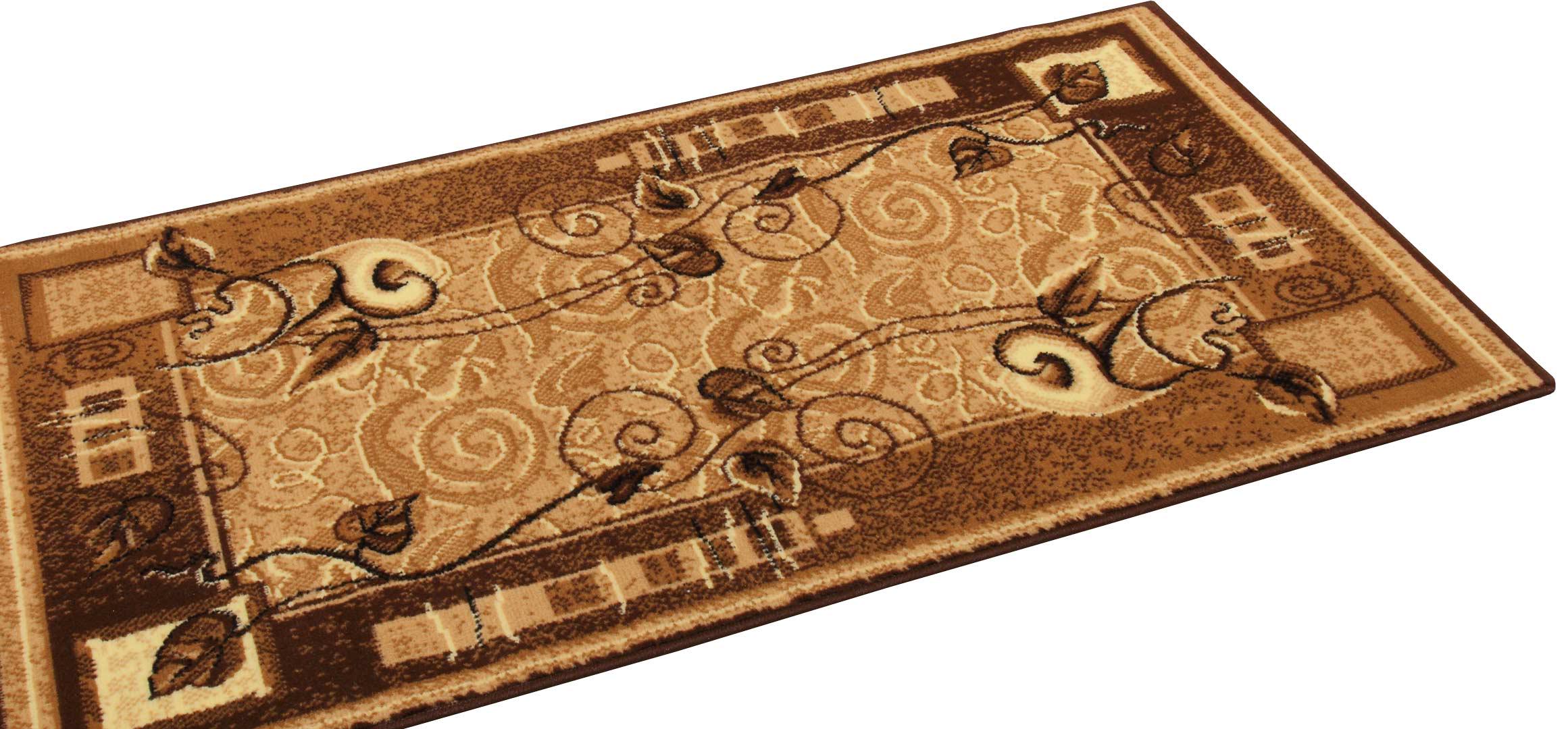 Килим Karat Gold 320/12 0,6x1,1 м прямокутний Коричневий (00-00009921) - фото 5 Килим Karat Gold 320/12 0,6x1,1 м прямокутний Коричневий (00-00009921) - фото 5