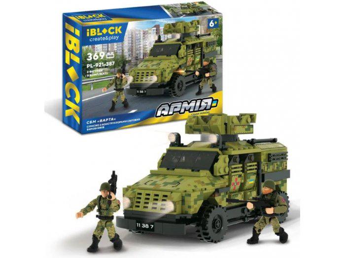 Конструктор iBlock СБМ Стража Армия 369 деталей (DN-PL-921-387)