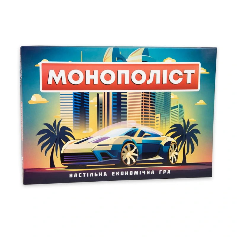 Настільна гра "Монополіст" 30983 акції філій/спеціальні банкноти