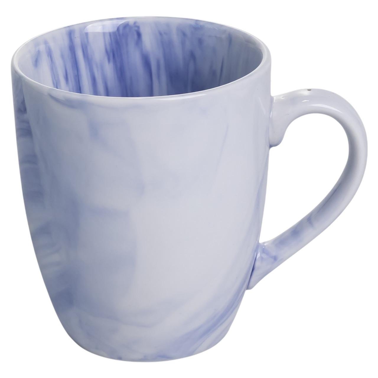 Столовый набор посуды тарелок и чашек Marble Clara 16 предметов на 4 человека фарфоровый Синий (MD-16-3B) - фото 5 Столовый набор посуды тарелок и чашек Marble Clara 16 предметов на 4 человека фарфоровый Синий (MD-16-3B) - фото 5