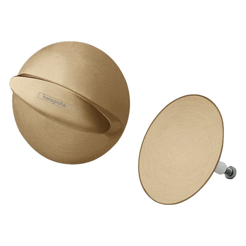 Часть наружная набора для слива и перелива Hansgrohe Flexaplus Бронзовый (58185140) Часть наружная набора для слива и перелива Hansgrohe Flexaplus Бронзовый (58185140)