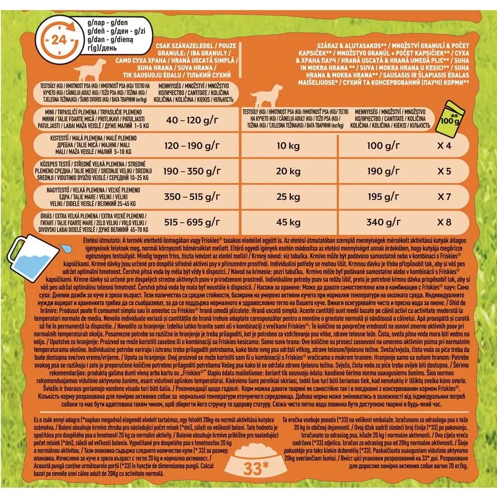 Сухой корм для взрослых собак Friskies Balance курица говядина и овощи 10 кг (7613031395491) - фото 6 Сухой корм для взрослых собак Friskies Balance курица говядина и овощи 10 кг (7613031395491) - фото 6