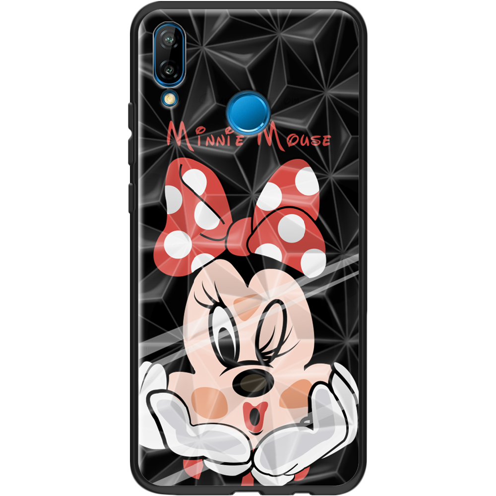 Чехол Boxface Huawei P20 Lite Lady M Черный силикон с призмой (33127-cc59-37849)