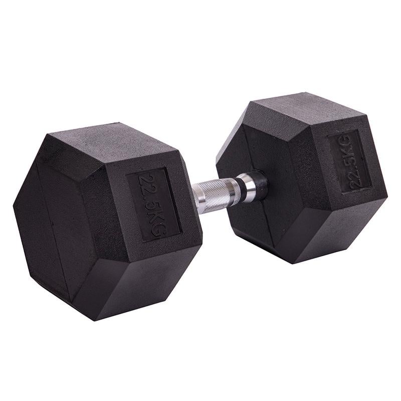 Гантель цельная SC-80075 шестигранная 225 кг Черная (56508166) - фото 1 Гантель цельная SC-80075 шестигранная 225 кг Черная (56508166) - фото 1
