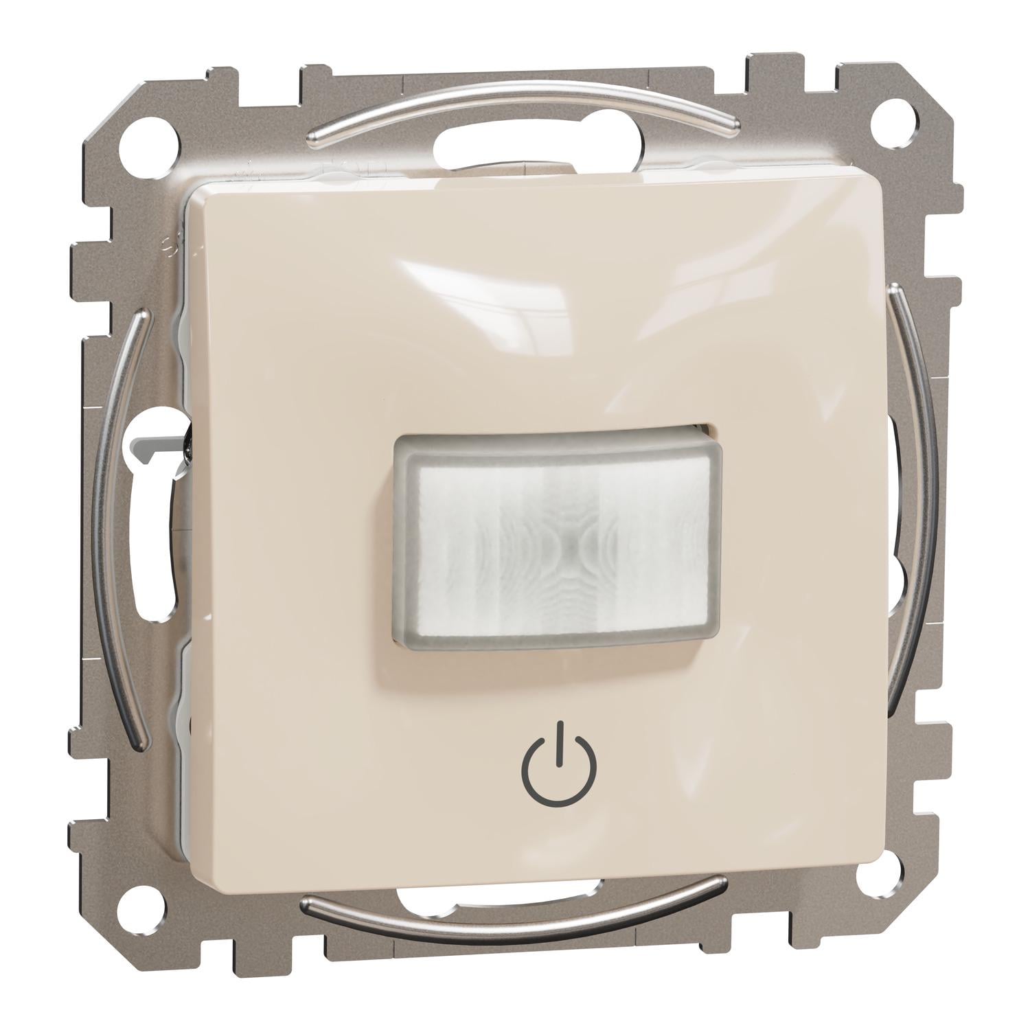 Датчик руху з вимикачем Schneider Electric Sedna Design&Element 10A ABS-UV Бежевий (SDD112504)