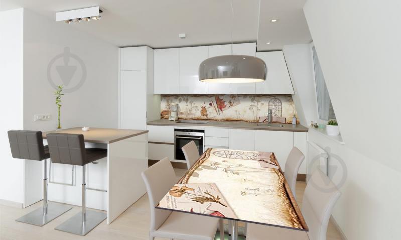 Наклейка виниловая на стол Zatarga «Осеннее настроение» 600х1200 мм Z180726st Наклейка виниловая на стол Zatarga «Осеннее настроение» 600х1200 мм Z180726st