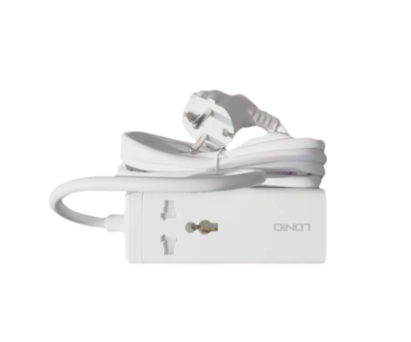 Удлинитель сетевой LDNIO SC1418 Power Strip PD/QC 65W White