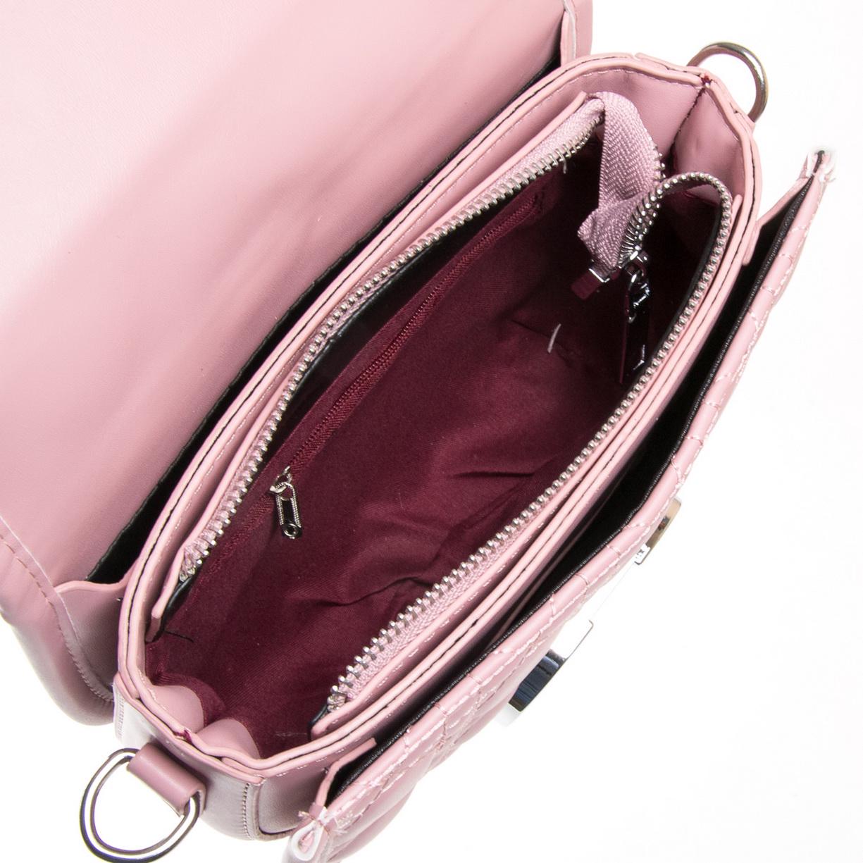 Женская сумочка-клатч Fashion 7117 Розовый - фото 4