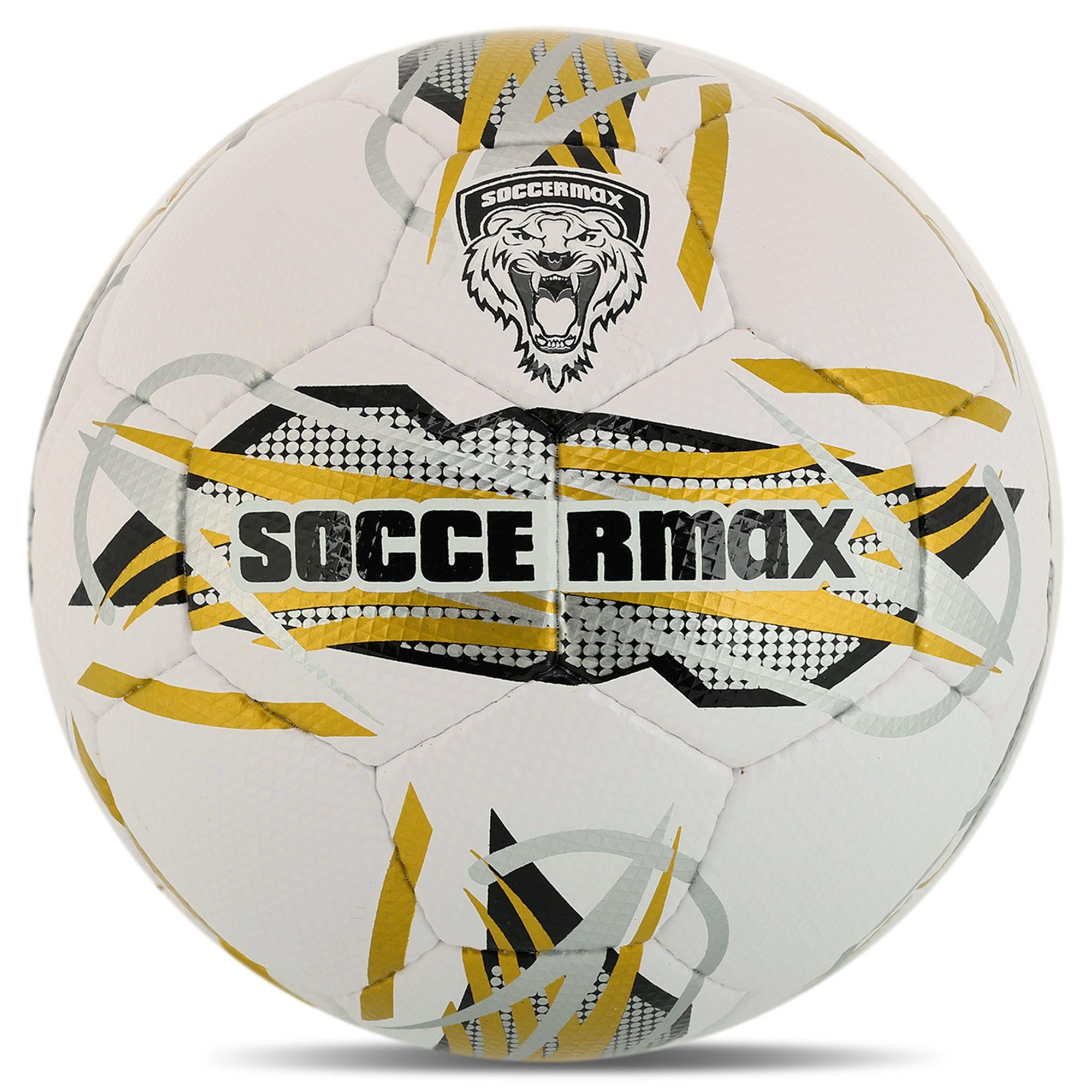 М'яч футбольний професійний SOCCERMAX FB-4165 PU №5 Білий-жовтий (FB-4165_Белый-желтый) М'яч футбольний професійний SOCCERMAX FB-4165 PU №5 Білий-жовтий (FB-4165_Белый-желтый)