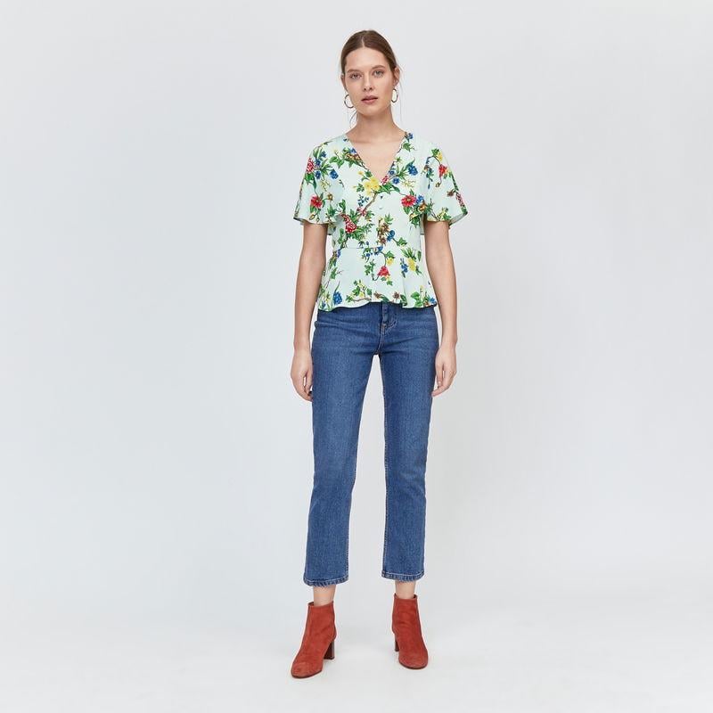 Топ warehouse 62606 34 квіти Зелений (3331109413555)