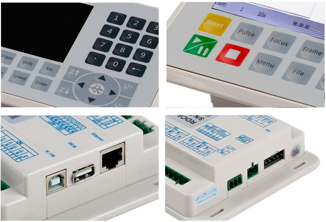 Контролер Ruida RDC6445G з панеллю керування для CO2 лазерного верстата (510467) - фото 3