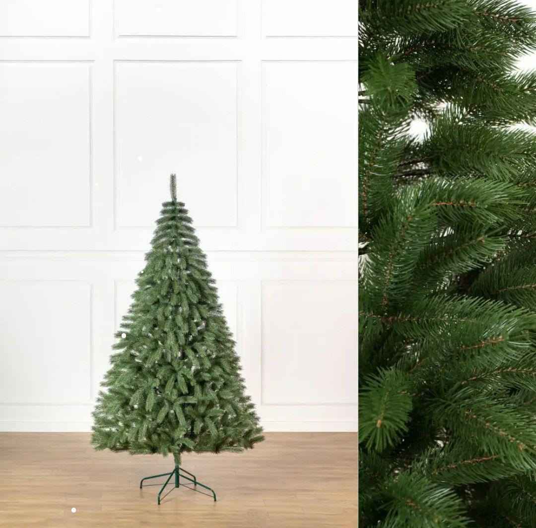Штучна ялинка Буковельська з металевою підставкою 2,10 м Зелений (NYT15090) - фото 7 Штучна ялинка Буковельська з металевою підставкою 2,10 м Зелений (NYT15090) - фото 7