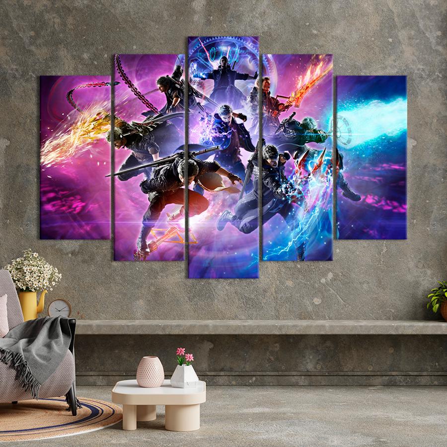 Настенний декор Магия на постере Devil May Cry 5 187x119 см (A189-5)