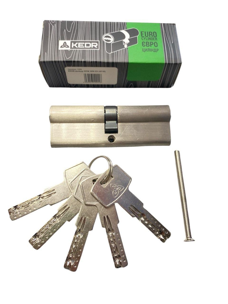 Цилиндр цинковый Kedr M 90 ZN 45x45 (ЗФ 6216)