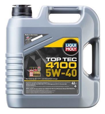 Моторне мастило Liqui Moly Top Tec 4100 5W-40 4 л (LIM7547) - фото 2