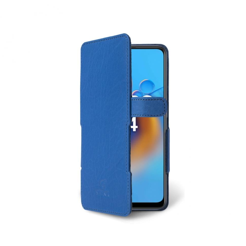Чехол книжка Stenk Prime для OPPO A74 Ярко-синий (69093)