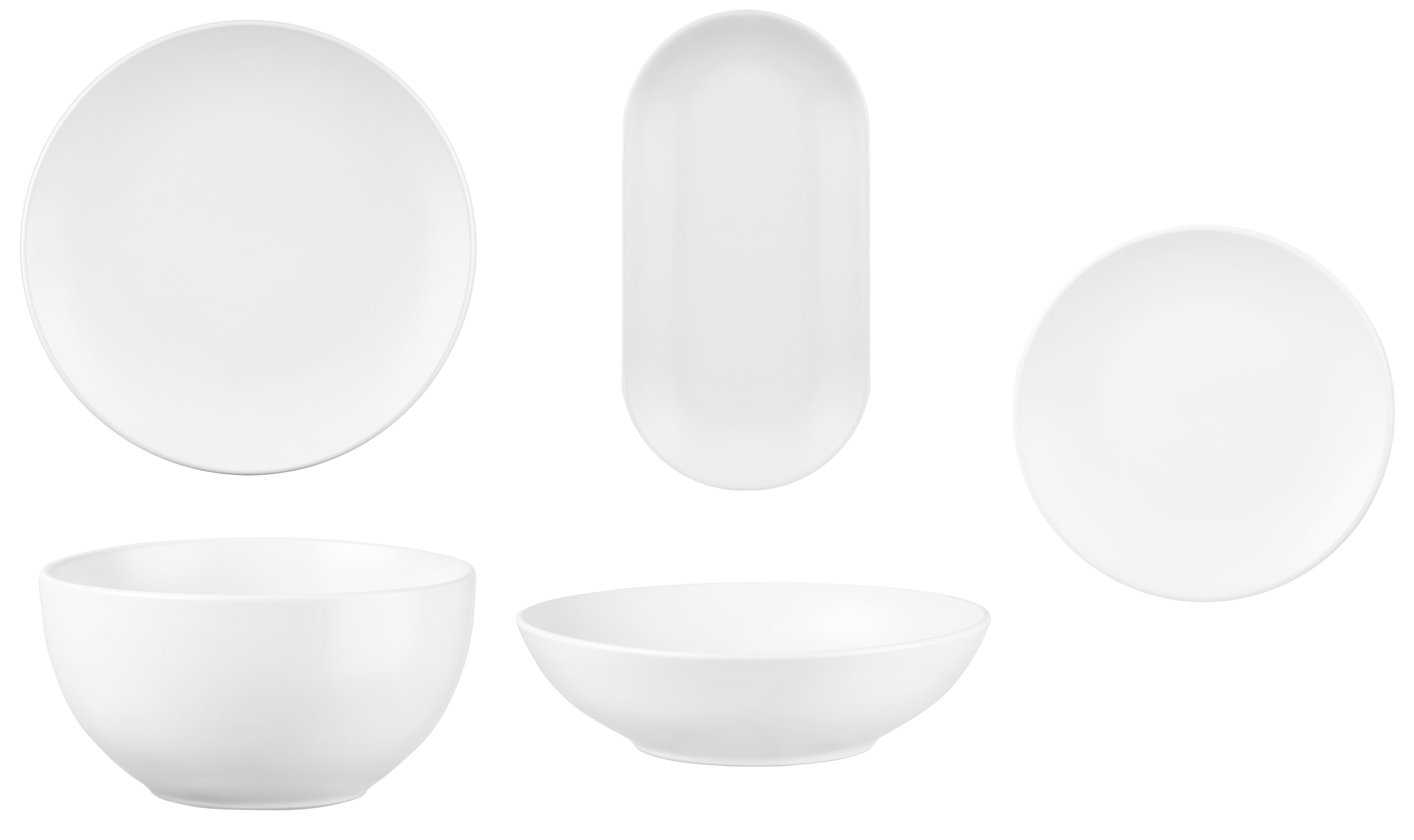 Сервиз столовой посуды Ardesto Lucca 26 пр. Белый