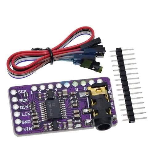 Модуль звукового I2S ЦАП на PCM5102A 384kHz PCM Interface (25793251) - фото 1 Модуль звукового I2S ЦАП на PCM5102A 384kHz PCM Interface (25793251) - фото 1